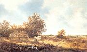 Moscher, Jacob van Dune Landscape with Farmhouse Sweden oil painting artist